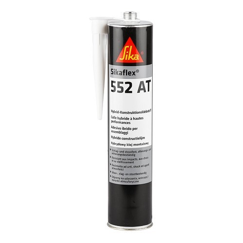  Adhesivo de alta resistencia SIKAFLEX 552AT - blanco - 300 ml - CA10404 