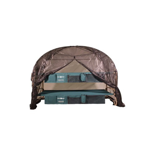 Moustiquaire pour lits de camp gris anthracite DISC-O-BED - toutes tailles - CA10904