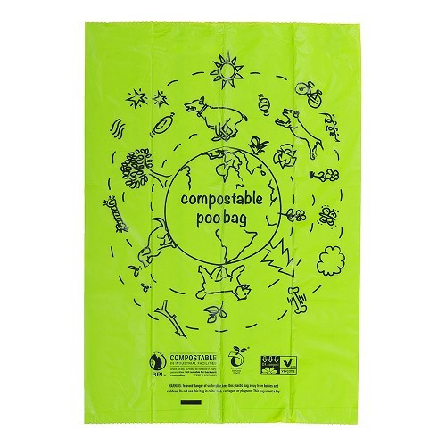 Paquete de 60 bolsas para excrementos PACKAPOO NITE IZE para mascotas - CA10917