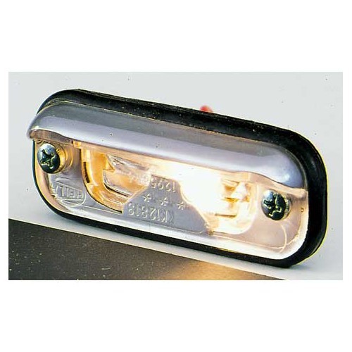  HELLA chrome number plate light - CA20574 