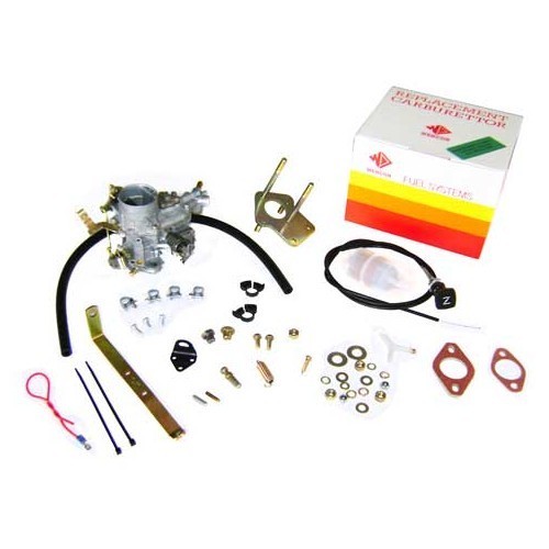  Carburateur Weber 34 ICH pour Volkswagen Jetta 2 stud 1974-79 équipée d'un 1093 cm3 - CAR0407 