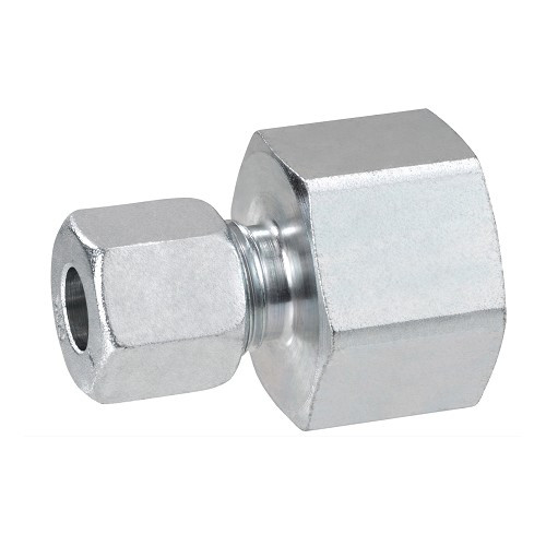 Straight clamp fitting for 8 & 10 mm pipe - CB10114