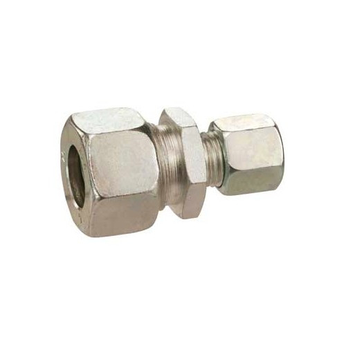 Straight clamp fitting for 8 & 10 mm pipe