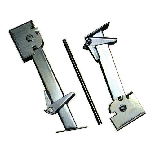  Jacks and Jack lever High lift: 29-45 cm - for van, motorhome or caravan - sold by 2. - CD10216 