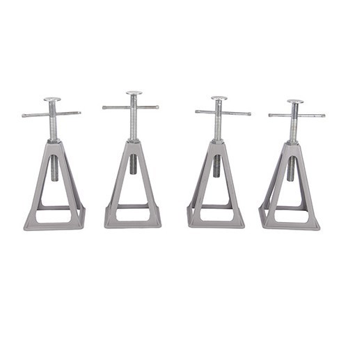  Set of 4 aluminum stanchions 1 Tonne - CD10221 