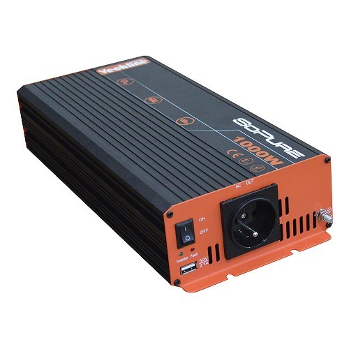  PUR-SINUS 230 V inverter, 1000 W (peak 2000 W) SOPURE VECHLINE - CD10417 