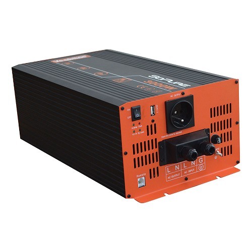     
                
                
    PUR-SINUS 230 V inverter, 3000 W (peak 6000 W) SOPURE VECHLINE - CD10419
