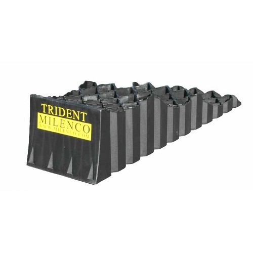 TRIDENT wheel chocks (3 levels) MILENCO with storage bag-sold by 2 - CD10454