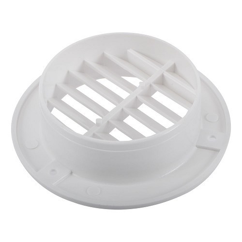 Rejilla de ventilación de plástico Ø110 blanca - CF10152