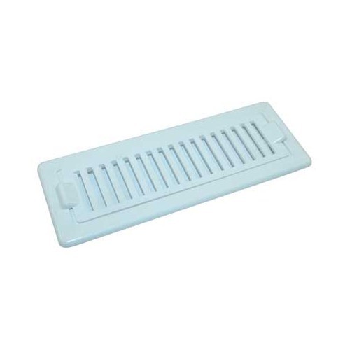 White interior plastic ventilation grille 185x70 mm - CF10158