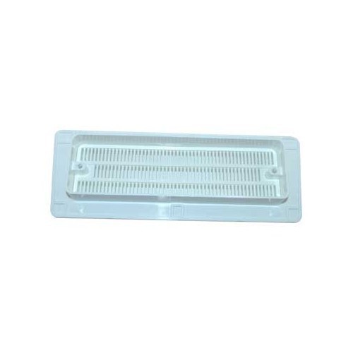 Rejilla de ventilación exterior de plástico 205x75 mm - blanco - CF10160