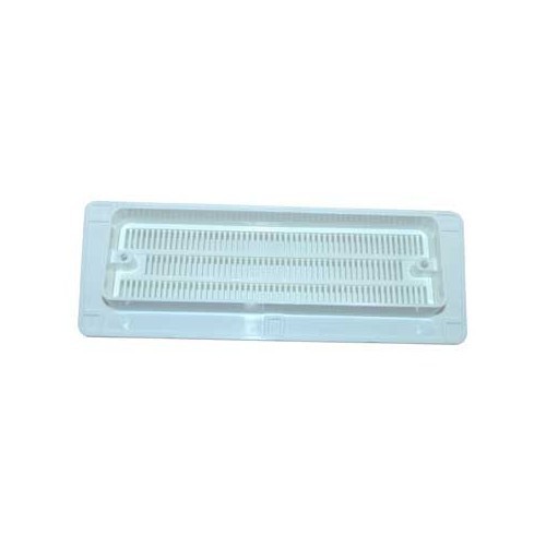 Griglia di ventilazione esterna in plastica 205x75 mm - bianco - CF10160