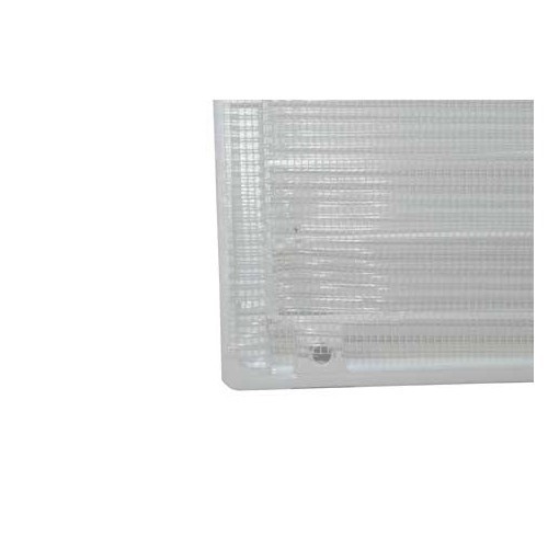 365x140 mm white plastic ventilation grille - CF10162