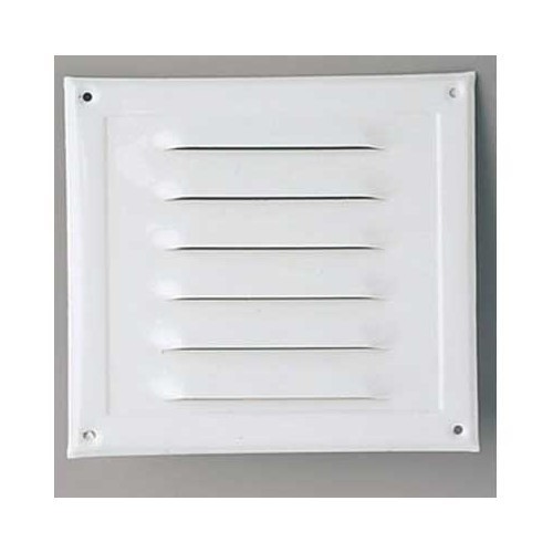  Rejilla ventilación 130x120 Aluminio lacado blanco - CF10178 