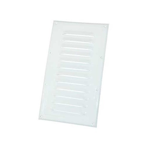 Grille aération 130 x 230 Aluminium laqué blanc - CF10180