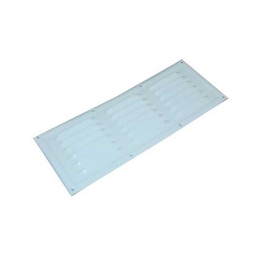 Grelha de ventilação 335 x 130 de Alumínio lacado branco - CF10184