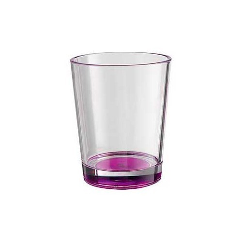 Set of 4 SAN 300ml glasses with anti-slip base - CF10189