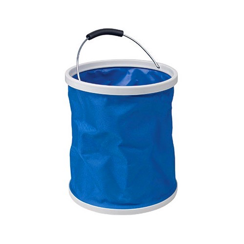 9-litre foldable blue bucket Diameter: 24cm