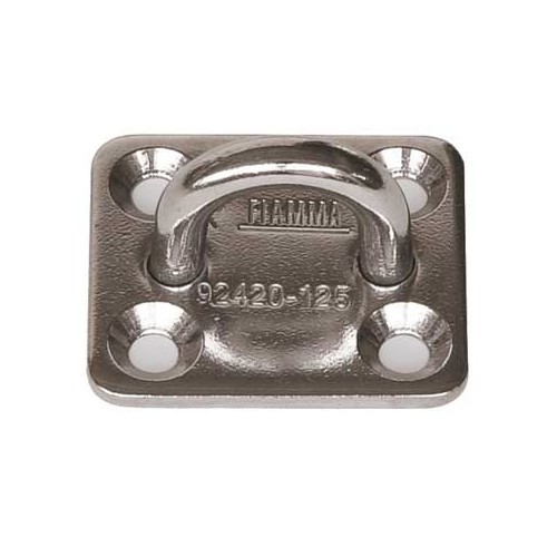 Fiamma SQUARE FLAT ganci bunker in acciaio inox - venduti in confezione da 4 pezzi - CF10800