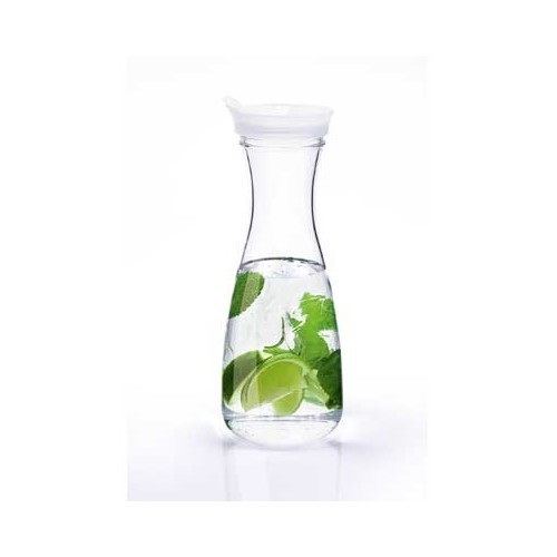  Carafe incassable 1 litre en acrylique avec couvercle - CF12037 