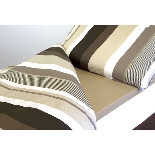  Couchage Duvalay Coffee Cream 66 x 190 x 2.5 cm - CF12100 