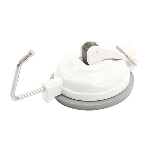 Gancho de sucção branco 56 mm - puxar 5 kg - CF12252