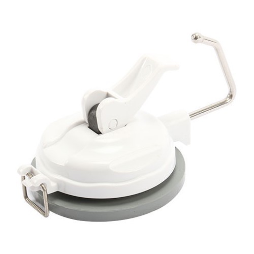 Gancho de sucção branco 56 mm - puxar 5 kg - CF12252