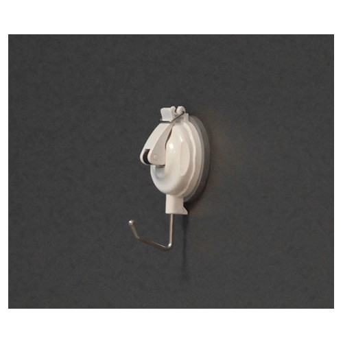  White suction hook 56 mm - pull 5 kg - CF12252 