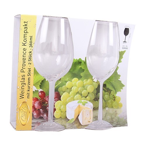  Verres à vin en polycarbonate 36 ml - vendus par 2 - CF12253-2 