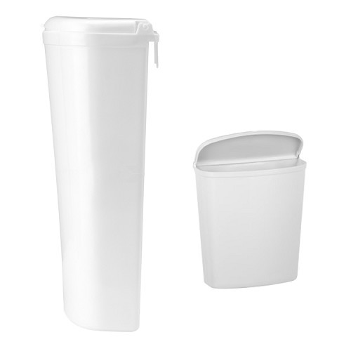 Cubo de basura blanco de armario 5,5 litros Pillar BRUNNER - CF12403