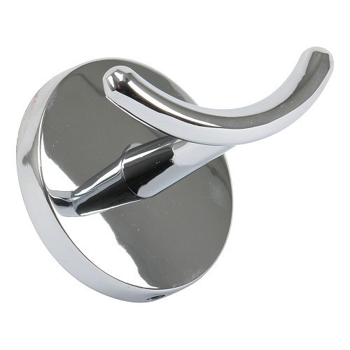  Double chrome-plated coat hook - CF12594 