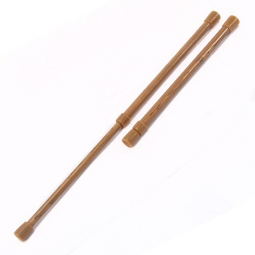 Extendable anti-fall bars 25-44cm - oak - sold by 2. - CF12708