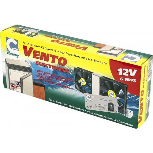 VENTO 12V ventilador duplo para frigoríficos - CF12765