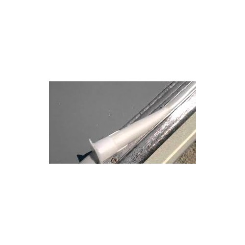12 mm white screw cap - 20 m strip - CF12809