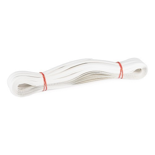  Cache-vis 12 mm blanc - bande de 20 m - CF12809 