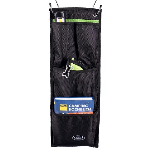  Portatutto multifunzione TS Nero/Verde - 8 tasche - CF12916 