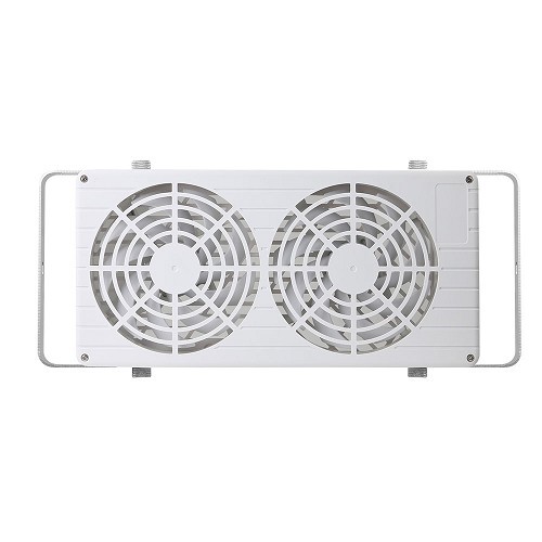 TITAN dubbele dakraamventilator 12V - afstandsbediening - CF12925