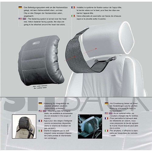 Sitback headrest cushion - CF12973