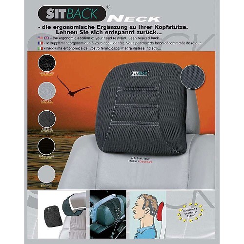Sitback headrest cushion - CF12973