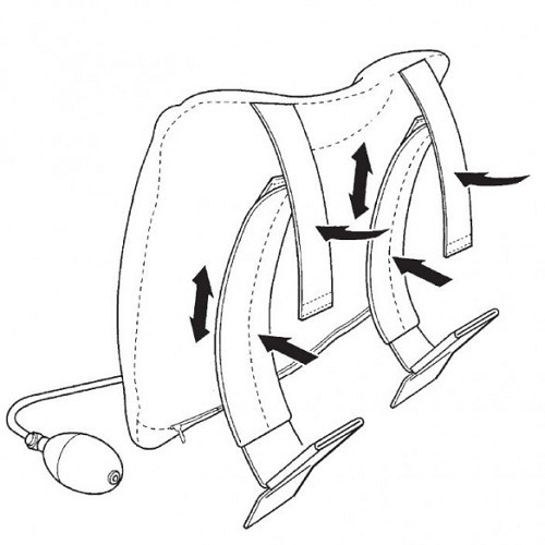  Cuscino dorsale ad aria SITBACK - CF12974-11 