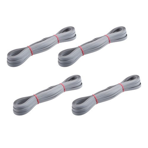 Set of 4 screw covers 12 mm light grey - 4 strips of 20 meters