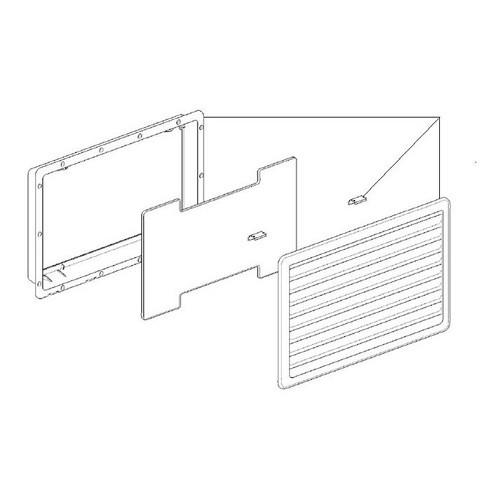 THETFORD MM Griglia bianca Fiat 210 - 432x257 mm - CF13780