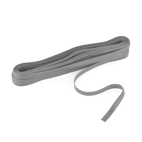 Cache-vis 12 mm gris RAL 7035- au mètre linéaire - CF13809