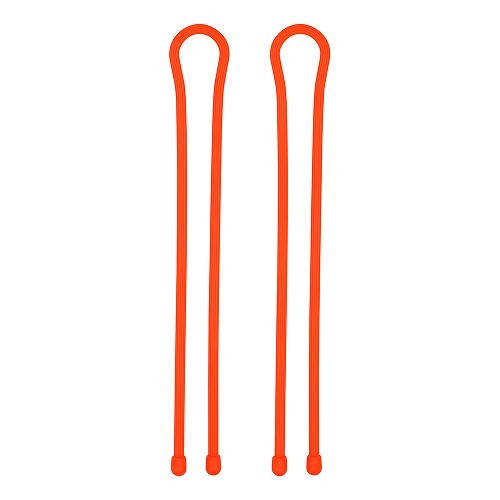 Lien GEAR TIE de NITE IZE 60cm Orange - par 2 - CF13835