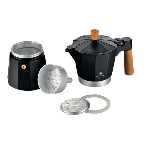 Cafetière expresso noire 6 tasses Holiday Travel - CF13892