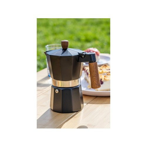 Cafetière expresso noire 6 tasses Holiday Travel - CF13892