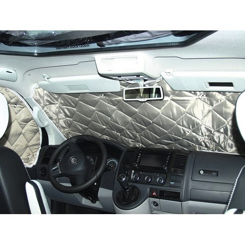     
                
                
    Insulating windshield and side window curtain for VW T7 - 7 layers - CF13998
