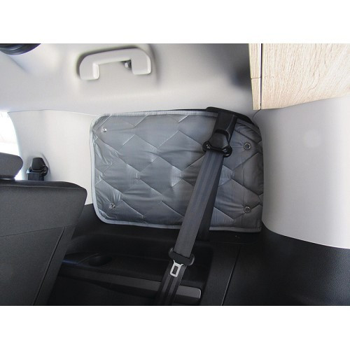  Conjunto de 4 cortinas isoladas para janelas de células curtas do VWT6 Transporter - CF14004 