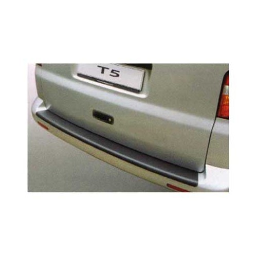  Protector de parachoques trasero VW T5 negro para parachoques pintados  - CG10132 