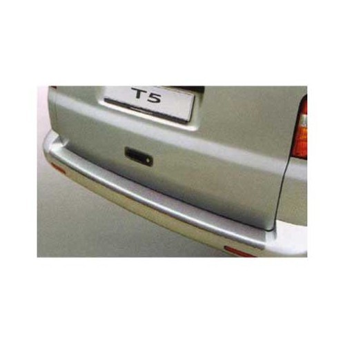  Protector parachoques trasero plateado VW T5 para parachoques pintados  - CG10134 